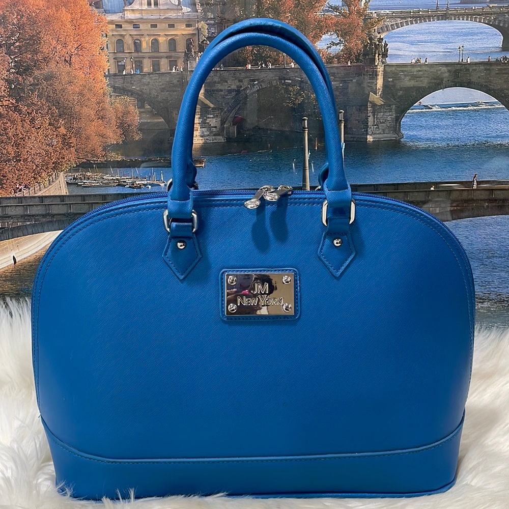 Joy Mangano New York St.
Tropez Designer Tote Aqua